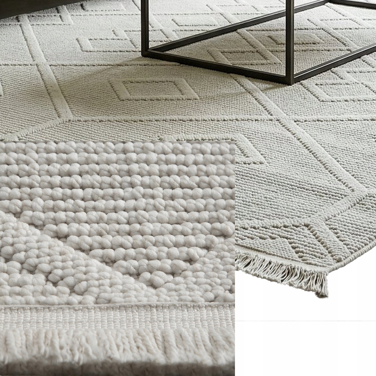 Carpet with short pile 120 x 170 cm
