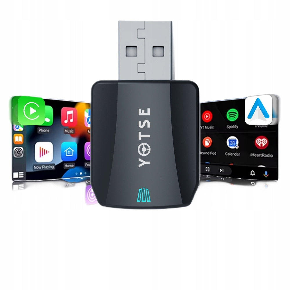 Carplay Wireless Adapter Android Auto Usb Bt Packaging status original