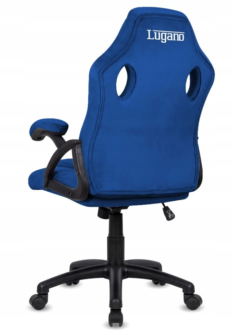 .Carrara M ALCANTARA DARK BLUE desk swivel chair