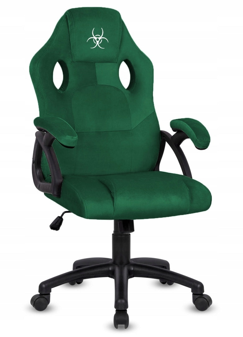 .Carrara M ALCANTARA DARK GREEN desk swivel chair