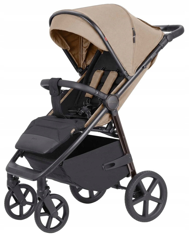 Carrello Bravo Plus 2026 Stroller light terrain up to 22 kg beige Manufacturer code 6900085012865
