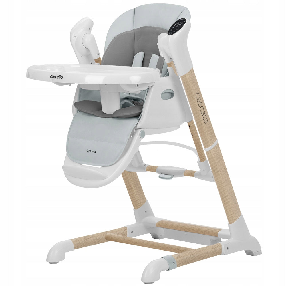 Carrello Cascata - high chair, swing | Ash Grey Wooden