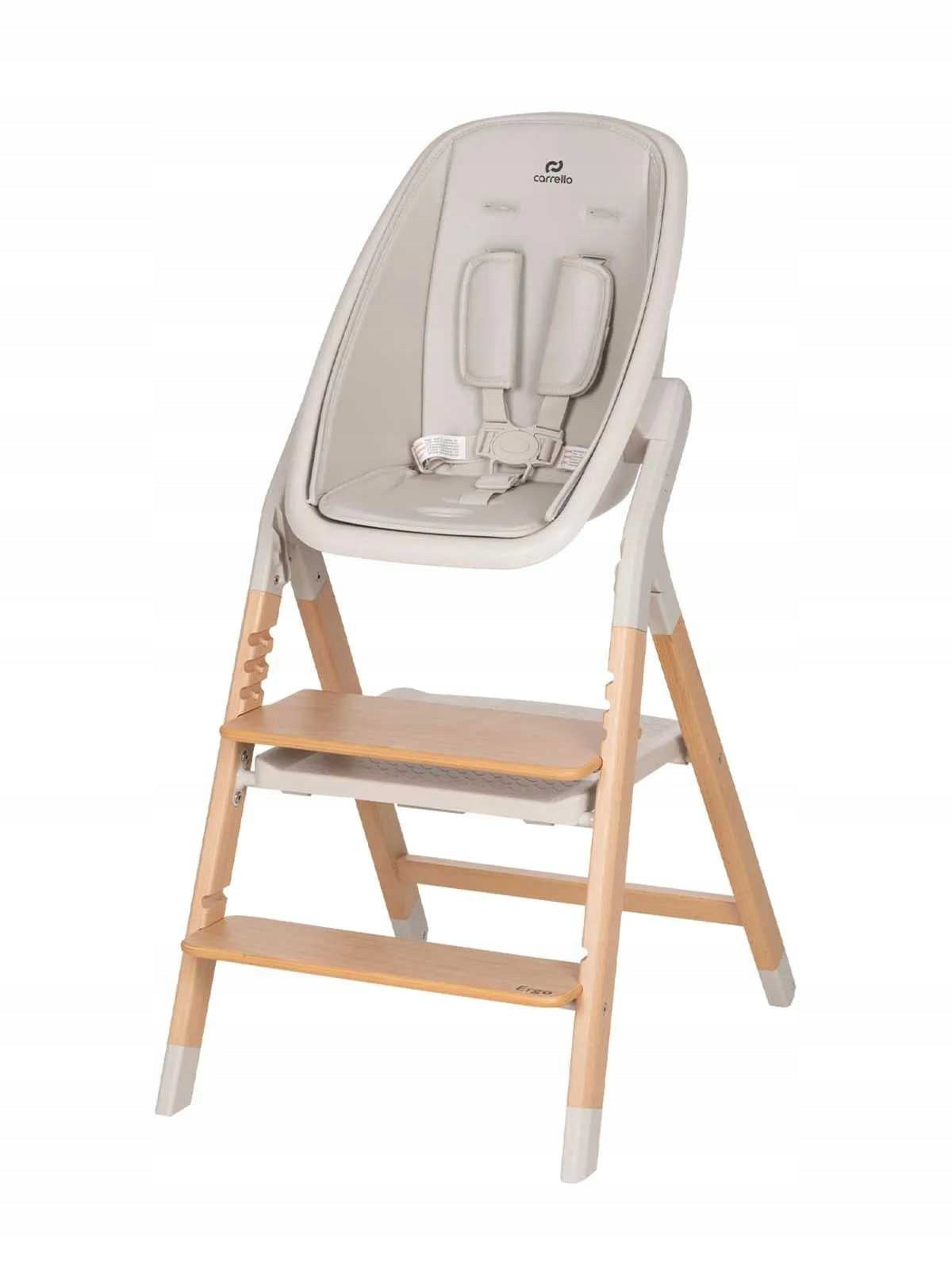 Carrello Ergo CRL-16701 – Highchair – Linen Beige Brand Carrello