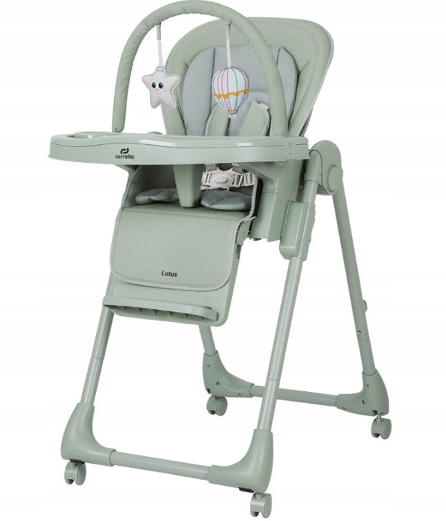 Carrello Lotus Highchair CRL-12101 Noa Green BABY SHOWER