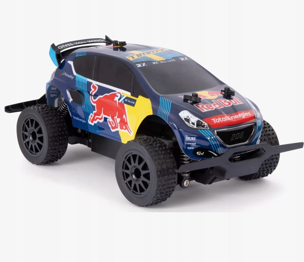 Carrera RC Red Bull Peugeot WRX208 Remote Controlled Car RC 6614 Manufacturer code 9003150126614
