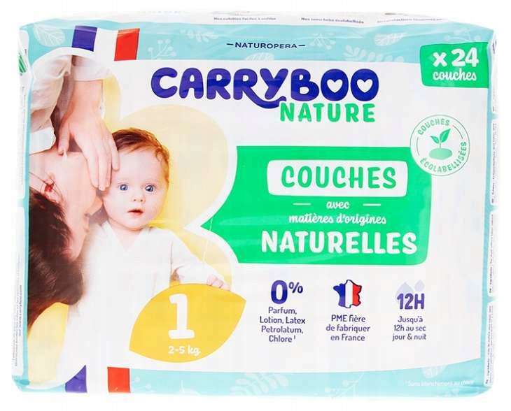 Carryboo Diapers Size 1 2-5kg 24 pcs