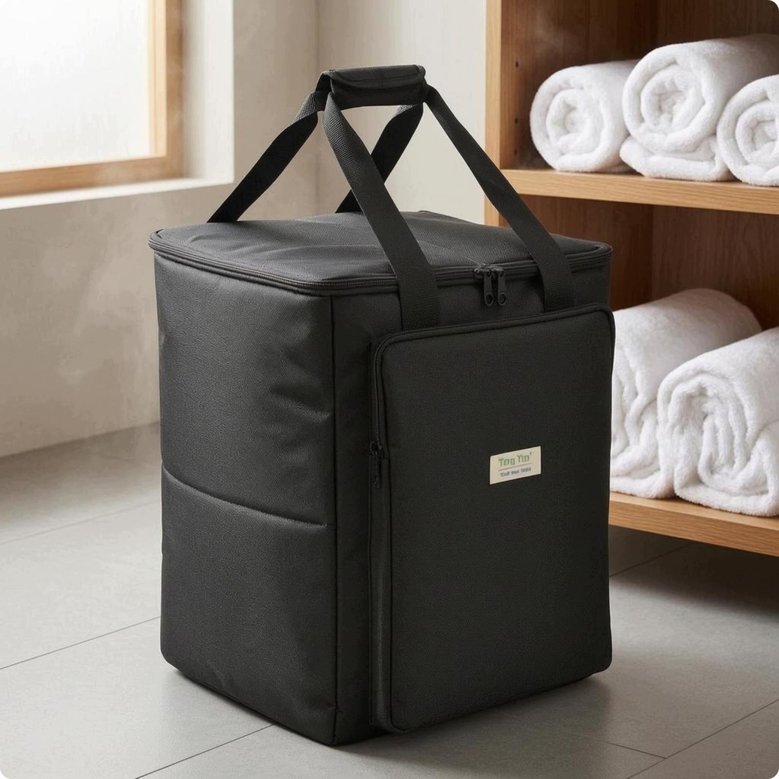 Carrying Case Steam Cleaner Padded Interior Zippered Top for Travel