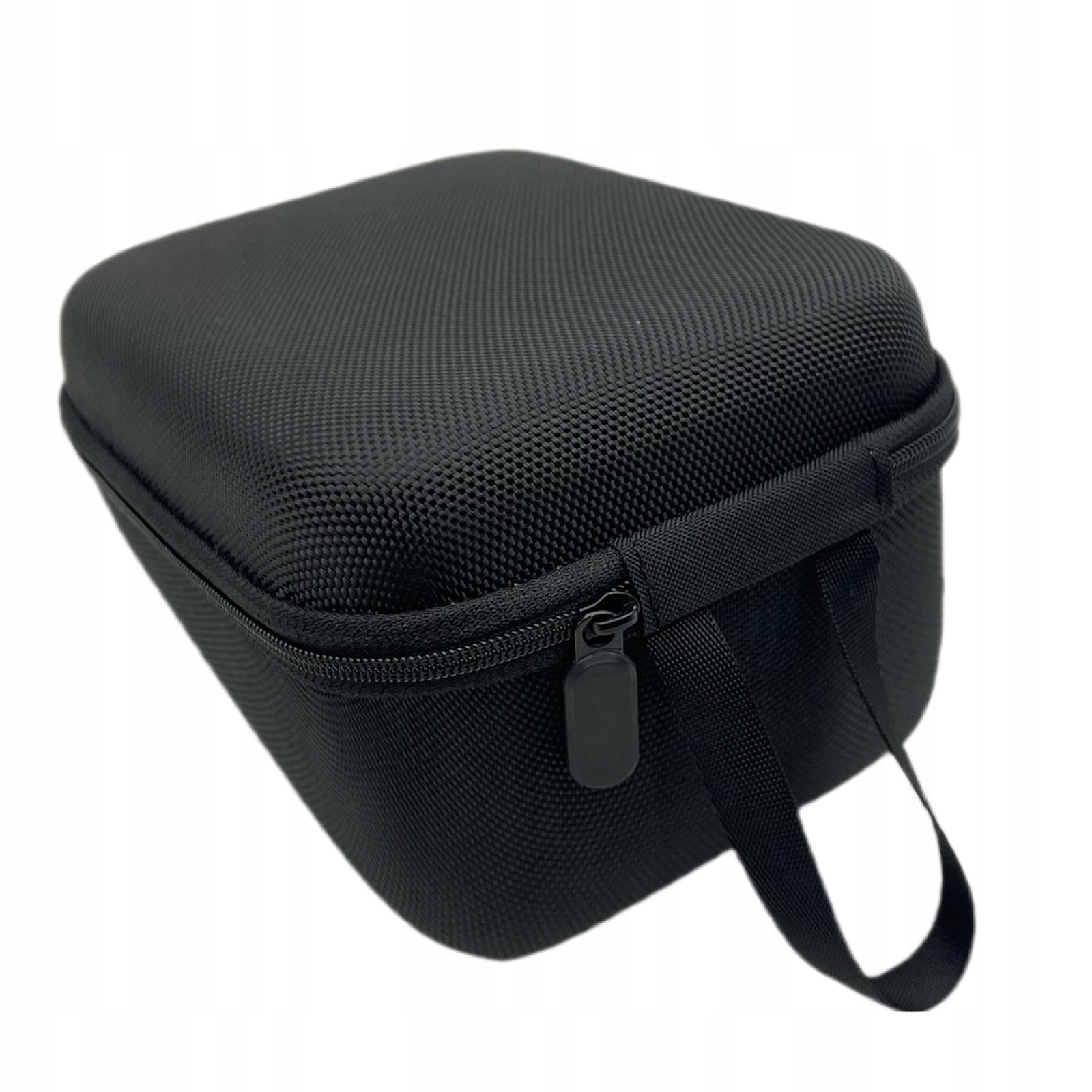 Carrying Case,Storage Bag Shockproof Zipper Hard Travel Case Black