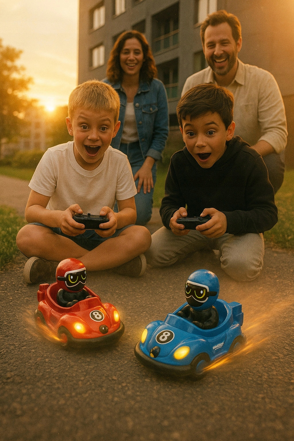 Cars Remote Controlled Cars Autodrome GOKART Controllers RC Kit 2pcs Packaging status original