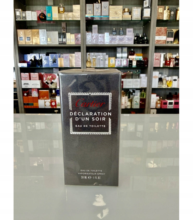 Cartier Declaration D Un Soir 30ml EDT eau de toilette male UNIQUE Packaging status original