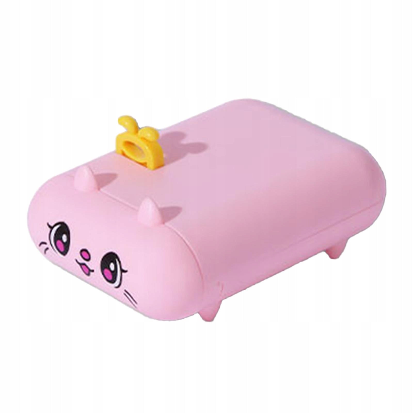 Cartoon Animal Projector Light Photographic Pink Kitten Christmas Packaging status original