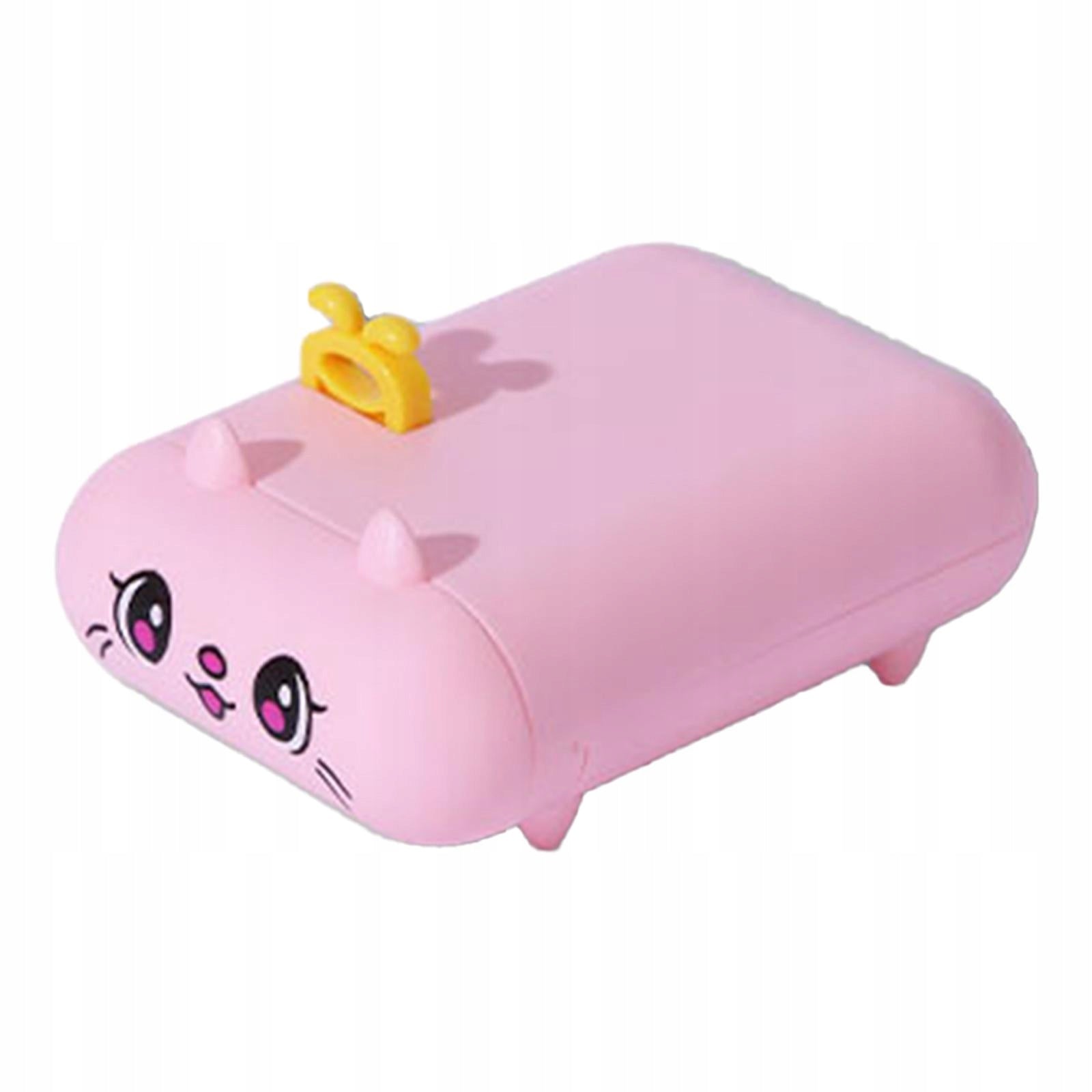 Cartoon Animal Projector Light Photographic Pink Kitten Christmas