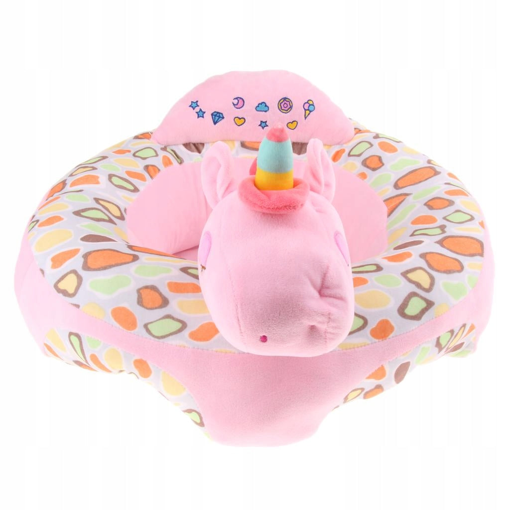 Cartoon Infant Sitting Chair Baby Plush Seat Baby Support Seat Baby Learn