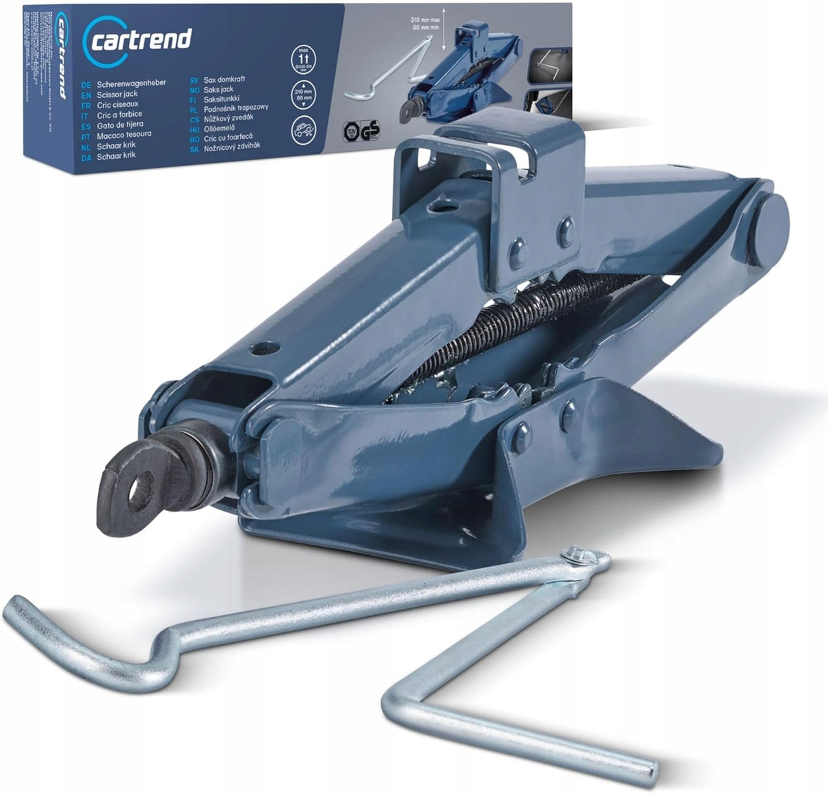 Cartrend 10929 Scissor lift load capacity 1000 kg