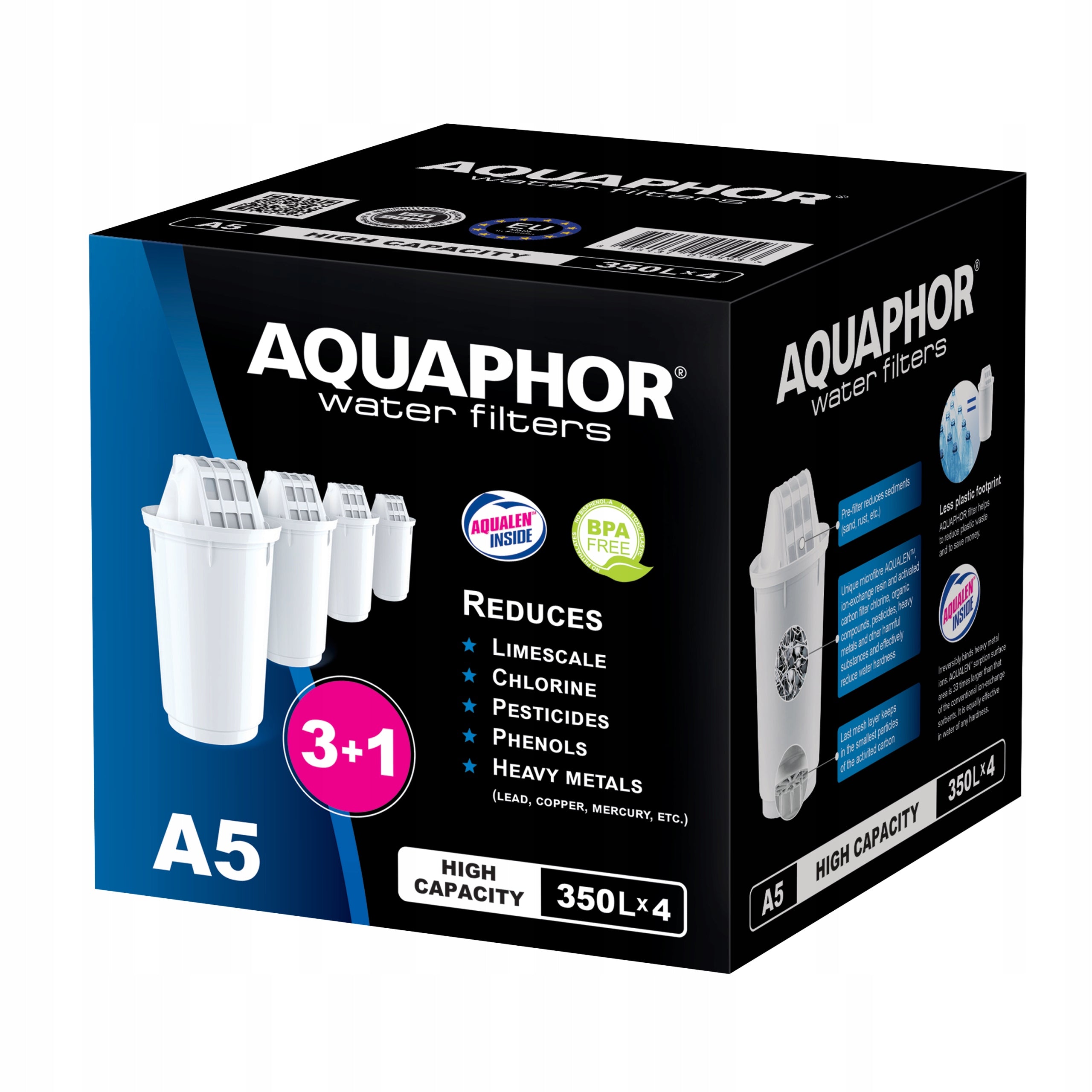 Cartridge Aquaphor A5, 4 pcs
