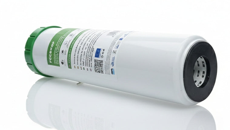 Cartridge carbon filter Aquafilter FCCBKDF 10 inches antibacterial Manufacturer code FCCBKDF