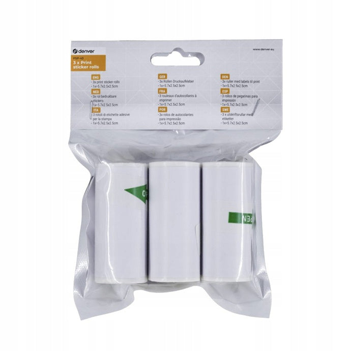 Cartridge - stickers for Denver 3-pack cameras (for KPC-1370 and MBP-32B)