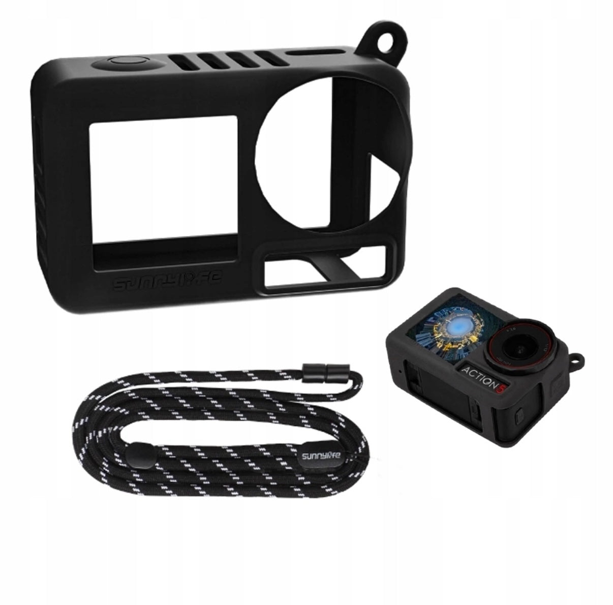 Case Cover + Strap Lanyard for DJI OSMO ACTION 5 PRO EAN (GTIN) 5906521908892