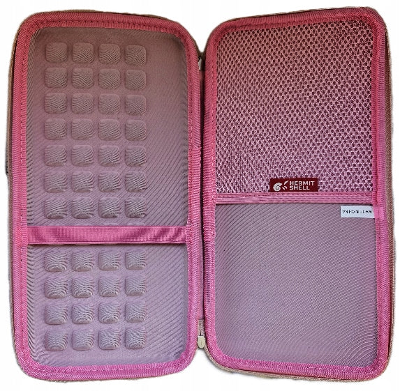 Case case hard case lock pink flat for brush cables Brand no brand
