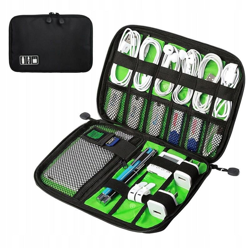 Case case organizer cables cards disks adapters