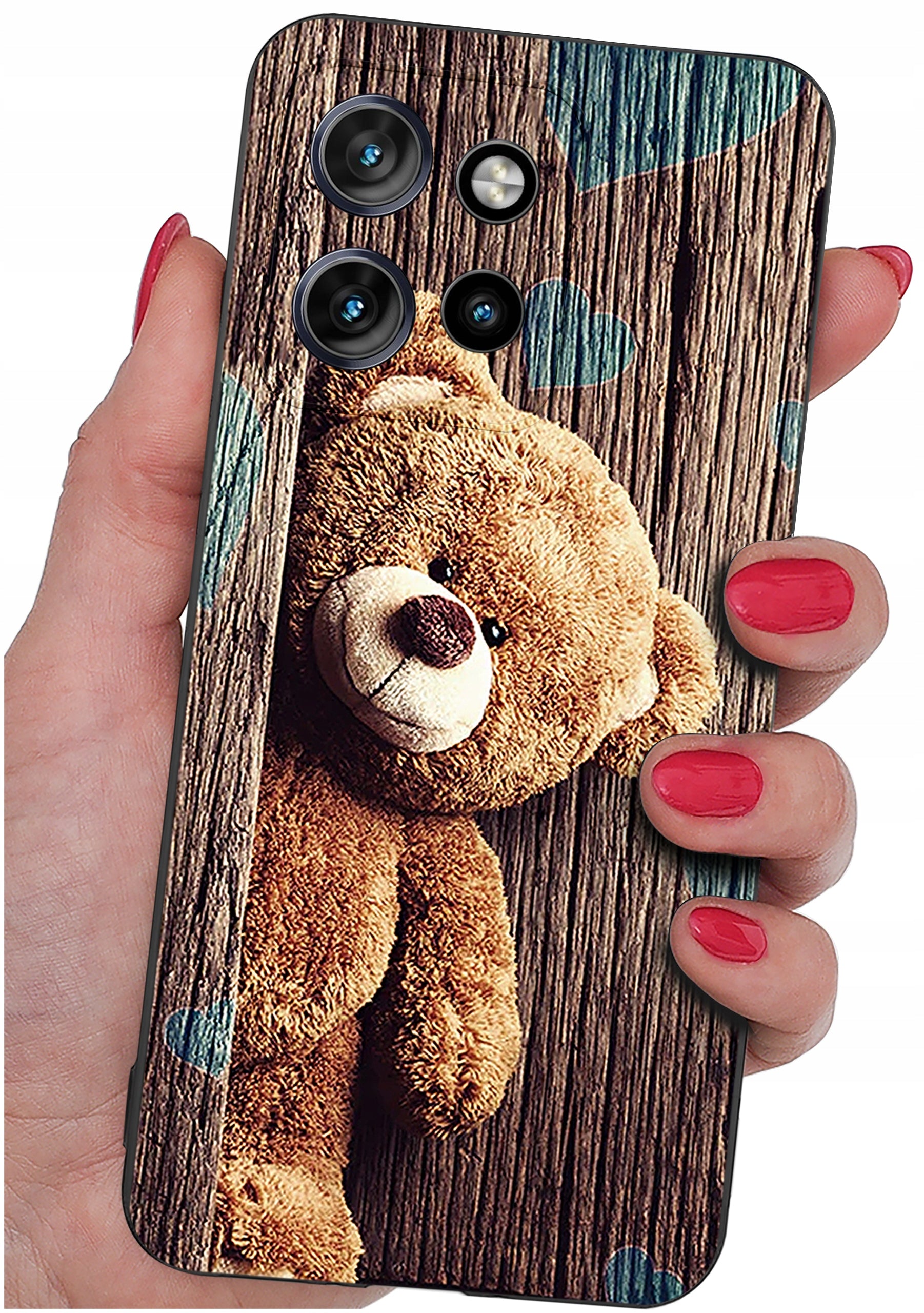 Case for Motorola Moto EDGE 50 Neo PATTERNS |SILICON MATT CASE + 9H GLASS Packaging status original