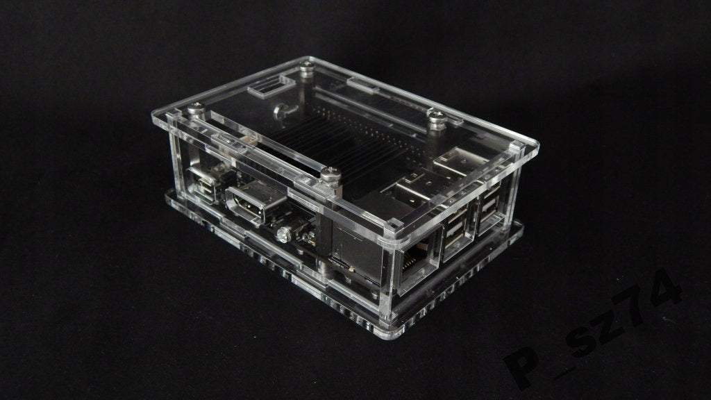 Case for Odroid C2 box v2, transparent