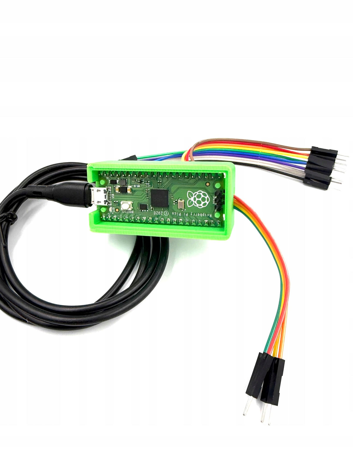 Case for Raspberry Pi Pico, Pico W, Pico WH green Manufacturer code 8039