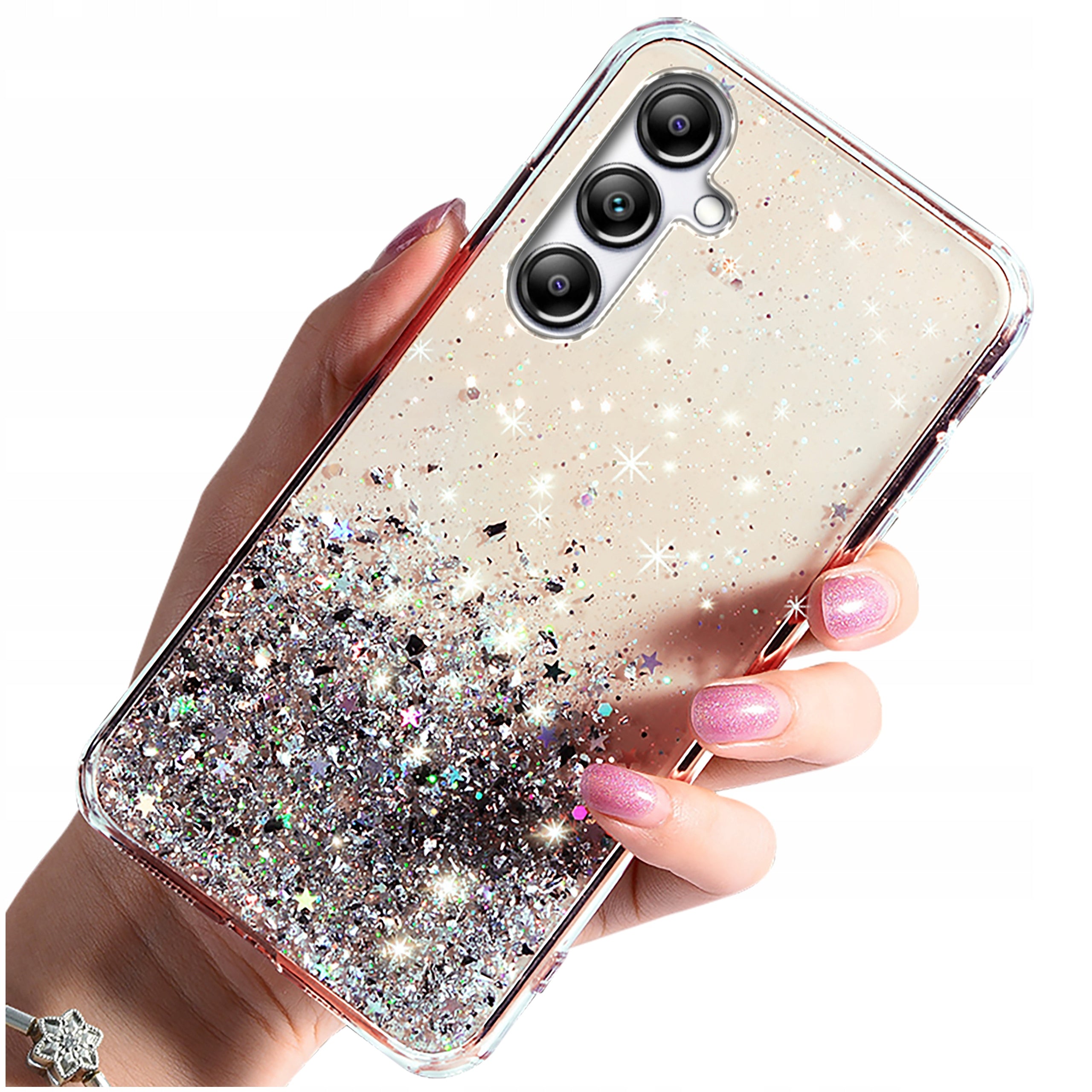 Case for Samsung Galaxy A35 5G CASE GLITTER + GLASS EAN (GTIN) 5905369464638