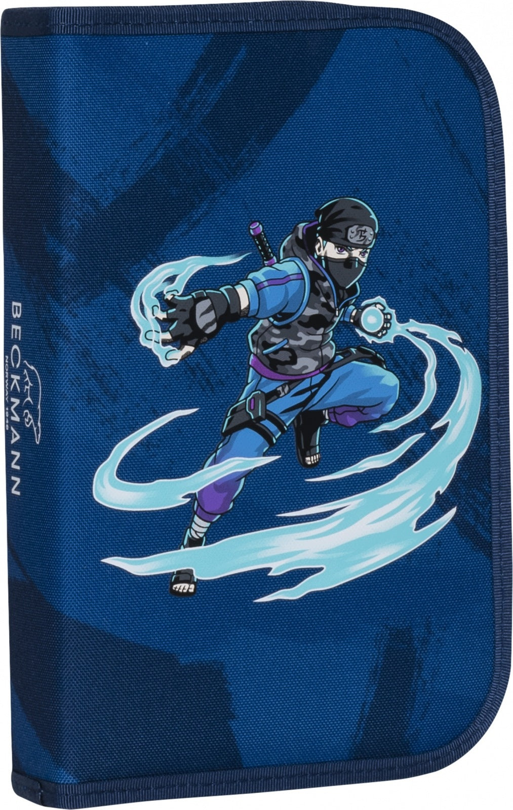 Case with one compartment - fully equipped, Ninja master blue