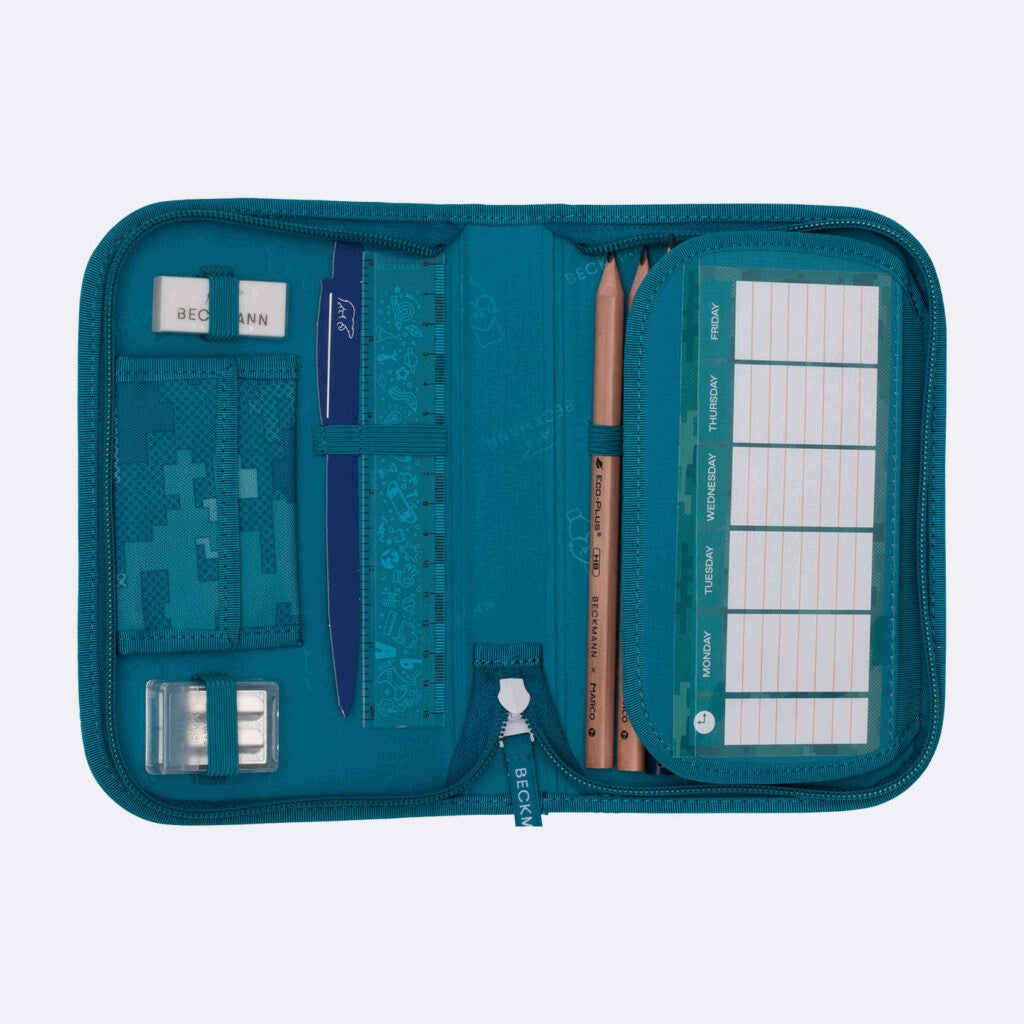 Case with one section fully equipped, Jungle Game Brand BECKMANN