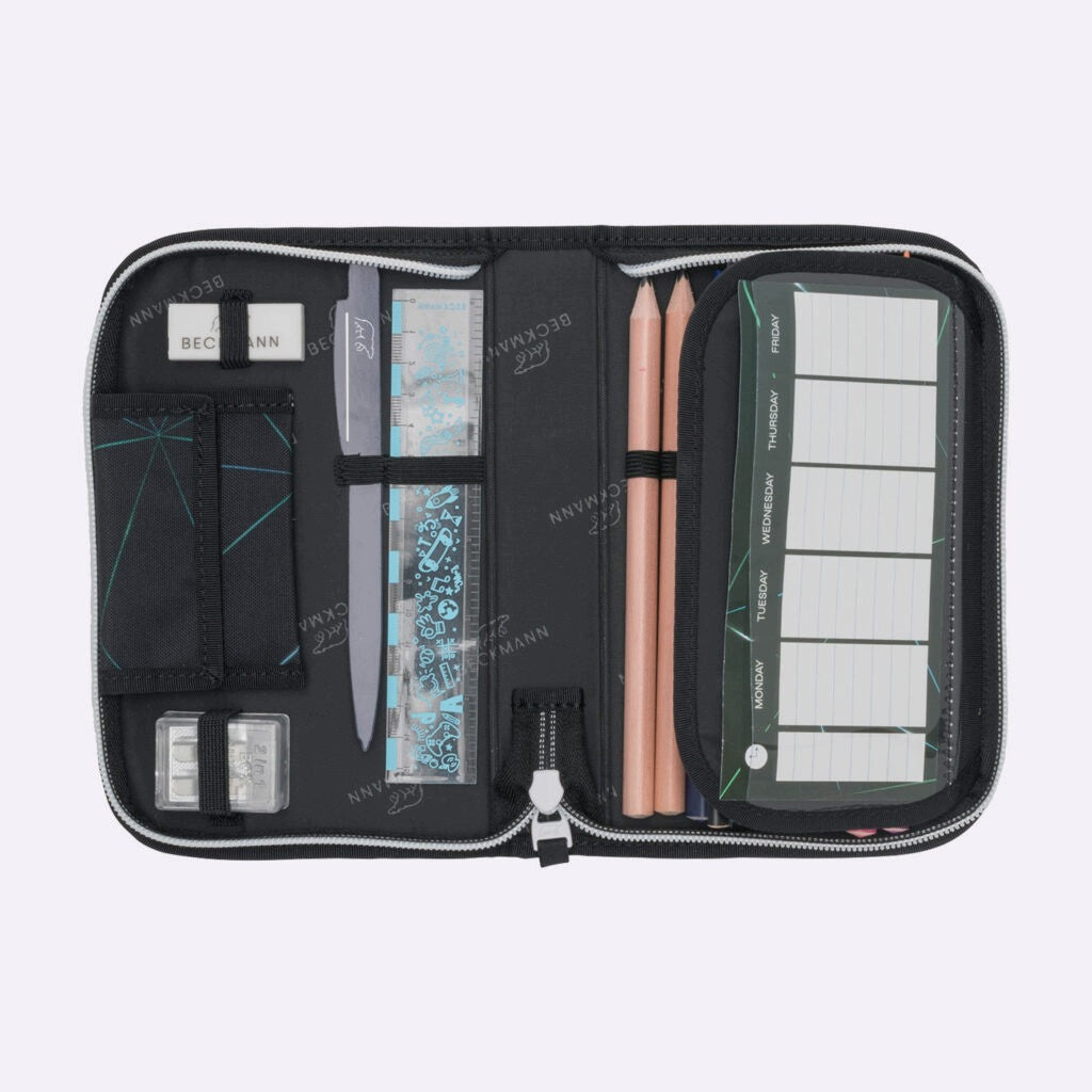 Case with one section fully equipped, Panther Color multicolor