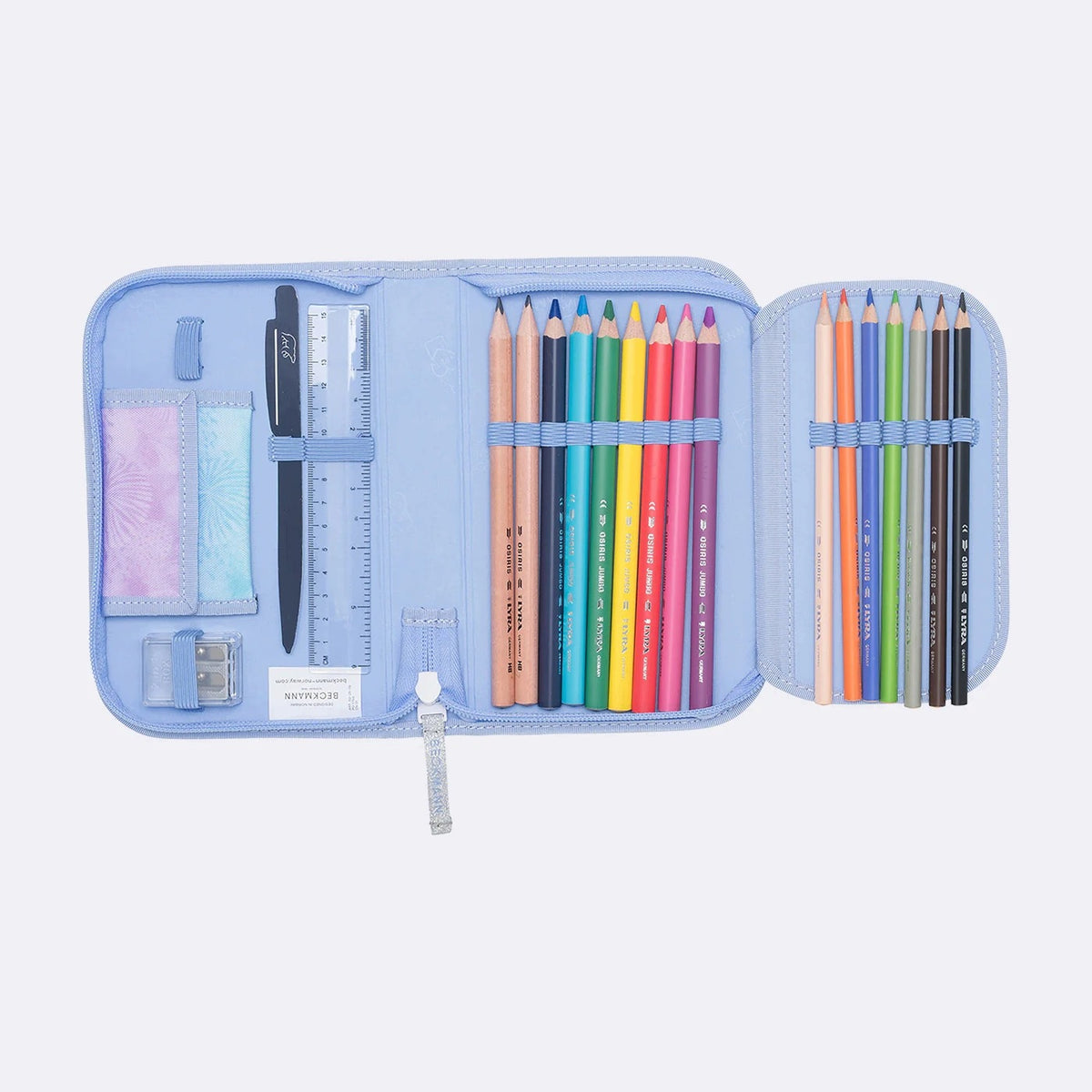 Case with one section fully equipped - SEASHELL Brand BECKMANN