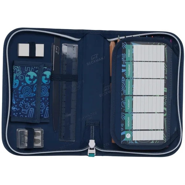 Case with one section fully equipped, Science Brand BECKMANN