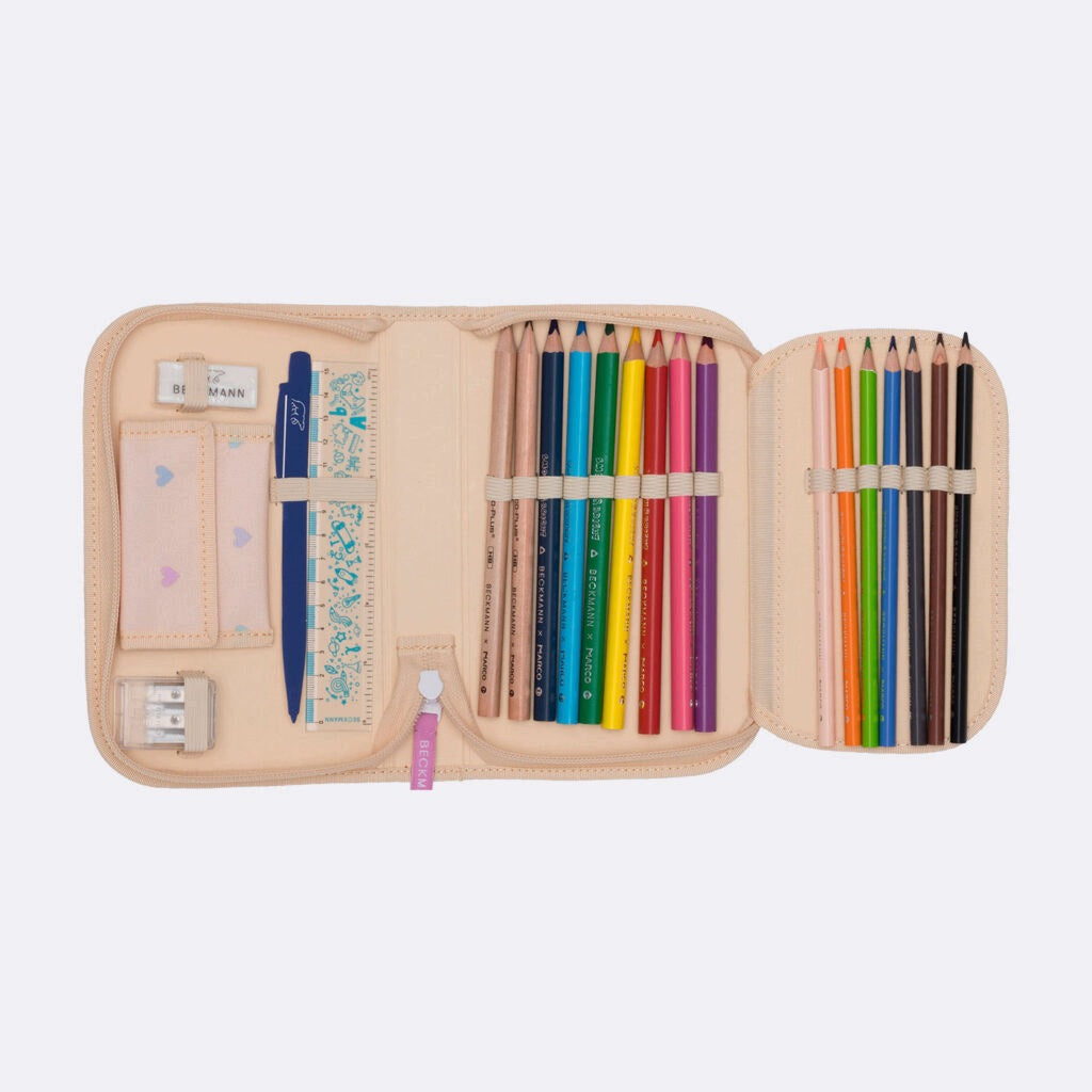 Case with one section fully equipped, Yellow Heart Brand BECKMANN