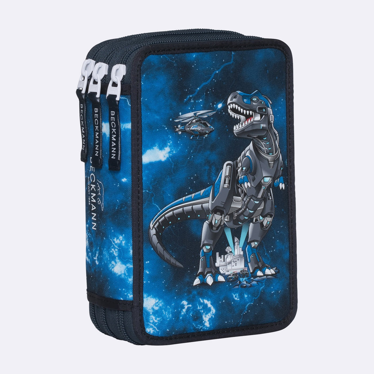 Case with three sections fully equipped, Tech rex
