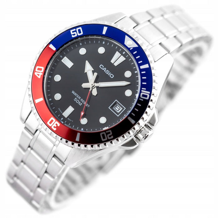 Casio Collection MDV-10D-1A3VEF + ENGRAVING Brand CASIO