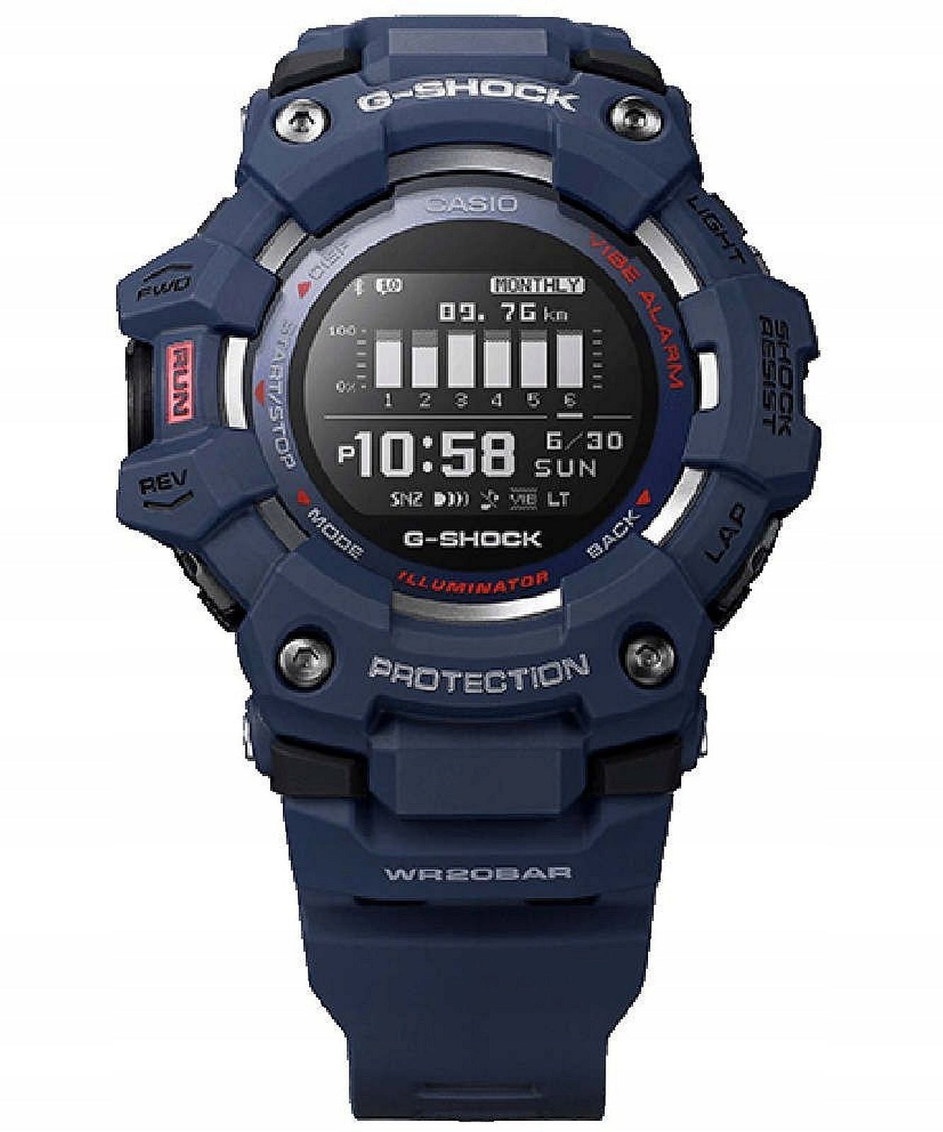 Casio G-SHOCK G-SQUAD Bluetooth Sync Step Tracker