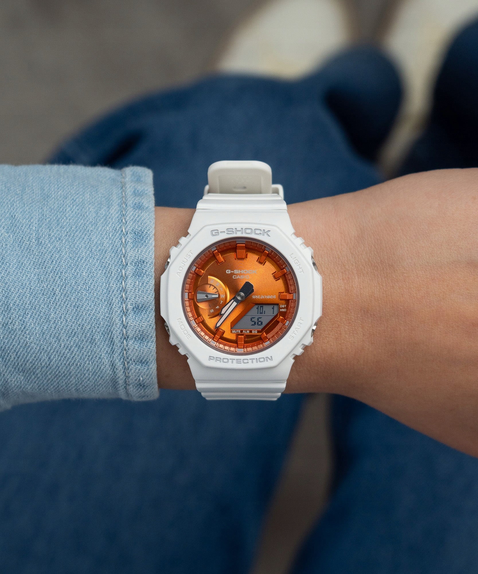 Casio G-SHOCK Octagon Classic Women Sparkle of Winter watch Packaging status original