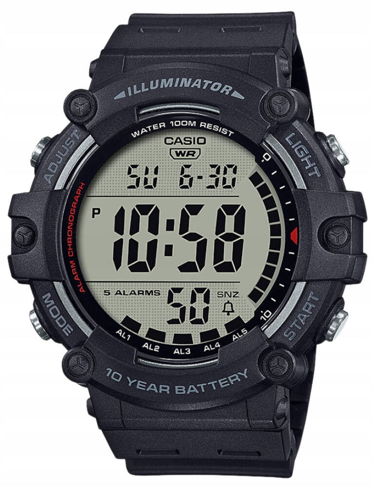 Casio Sport Digital Youth Sports Watch Packaging status original