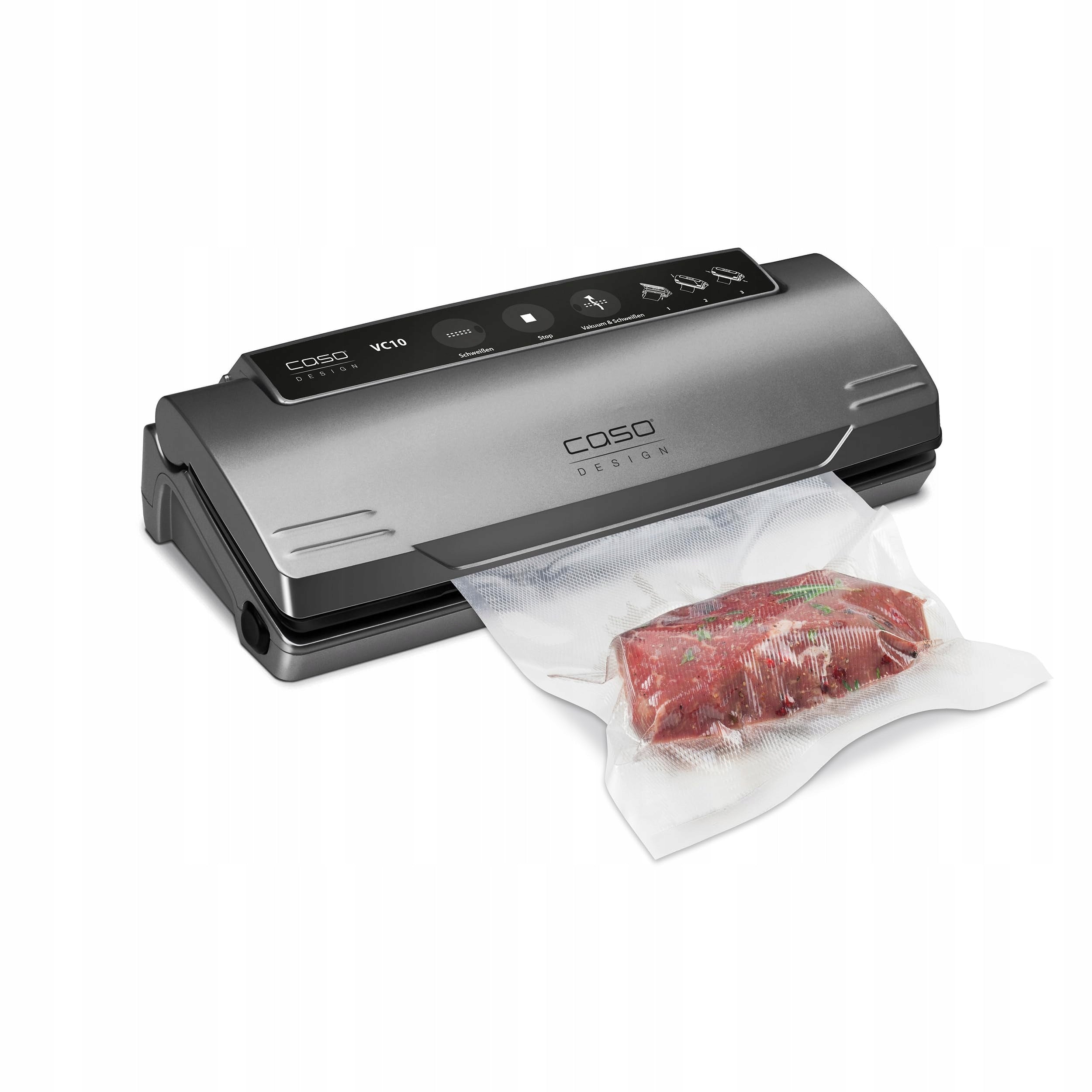 Caso Vc 10 Plus Edition with accessories vacuum sealer 110W Model VC10 Plus Edition