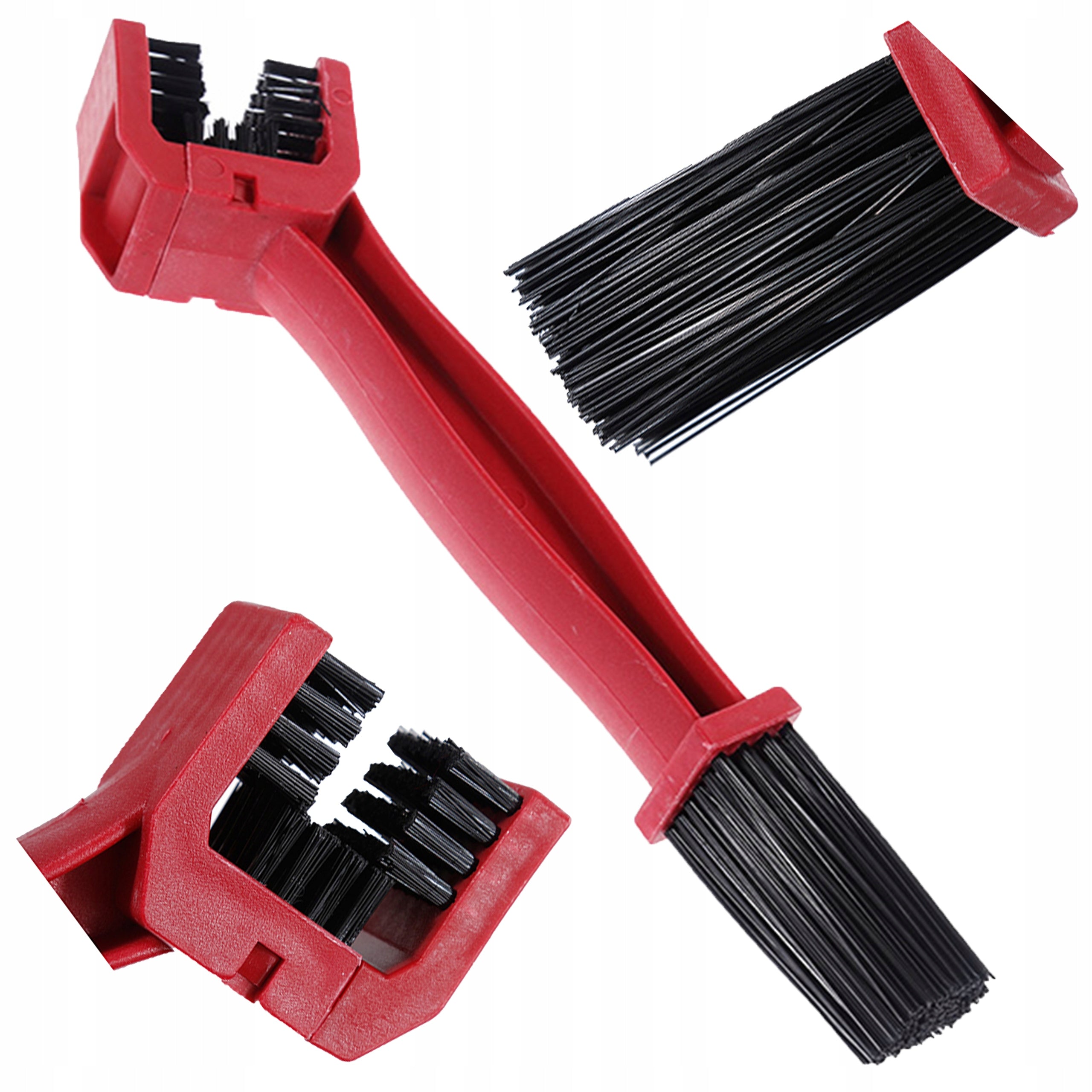 Cassette Drive Chain Cleaning Brush on Bike Motorcycle