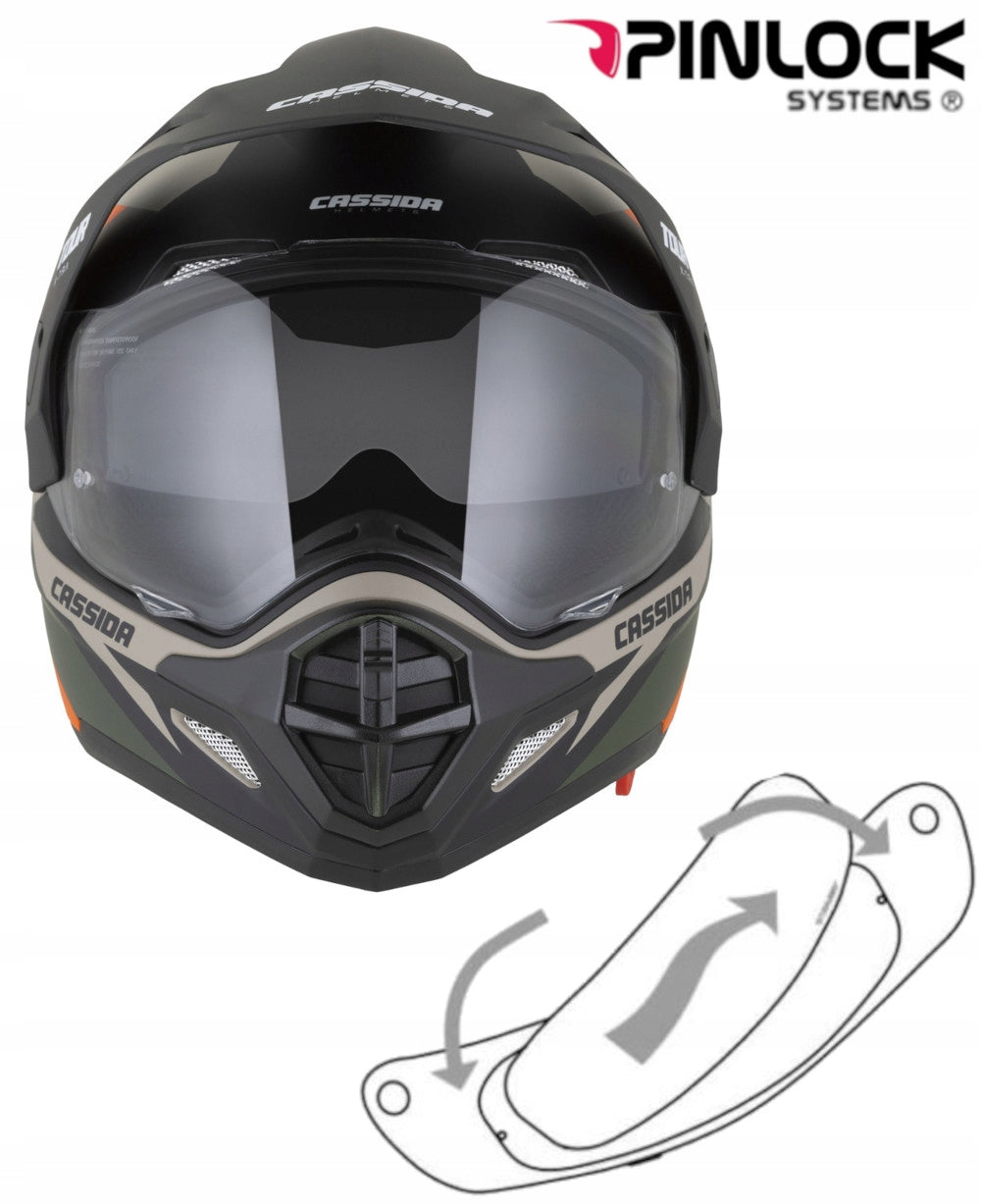 Cassida Tour 2 enduro motorcycle helmet adventure 3in1 blend XS Packaging status original