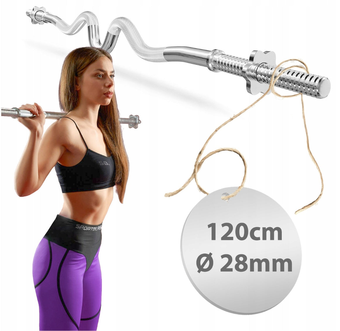 Cast Iron Bodybuilding Set 40kg Weight Barbell With GRIFFIN Gym Bar type super curl bar