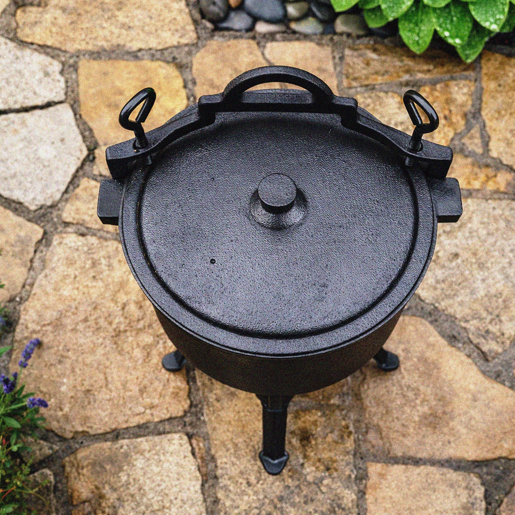 Cast Iron Boiler Hunting Pot Hungarian For Fire Pit Grill Baked 8L Manufacturer Gotel