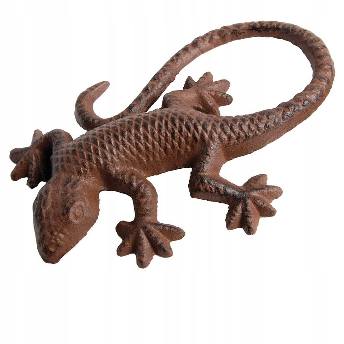 Cast Iron LIZARD Garden Figurine Decorative Sculpture Retro 10,4 x 15,1 cm EAN (GTIN) 8714982022593