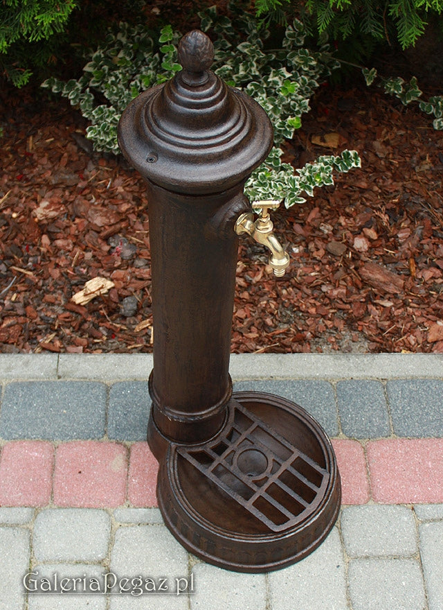 Cast Iron Solid Hydrant Drain Point Water Intake with 3/4 Faucet Product weight with unit packaging 14 kg