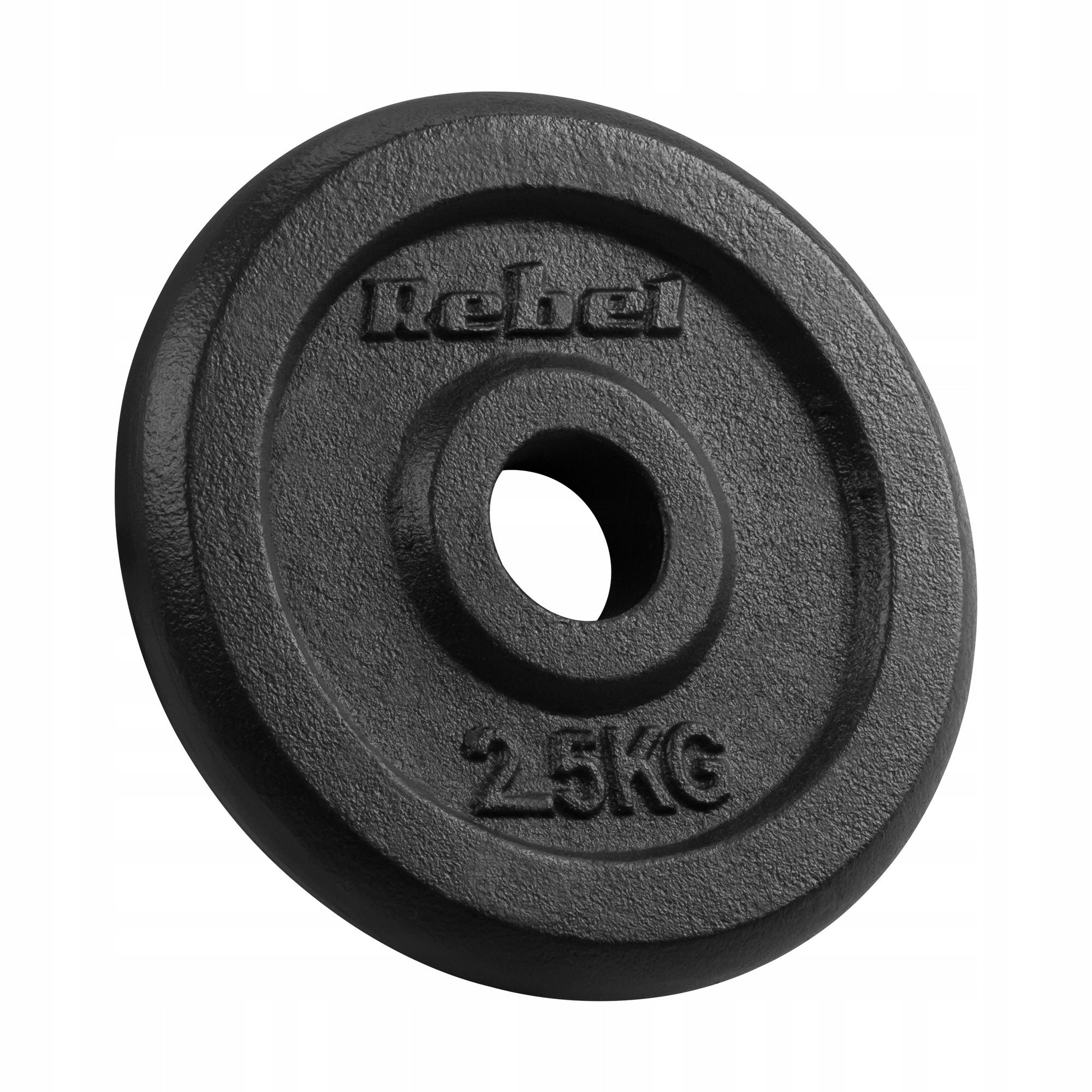 Cast iron load set 4x2.5kg 10kg hole 31mm classic plate Rebel Packaging status original
