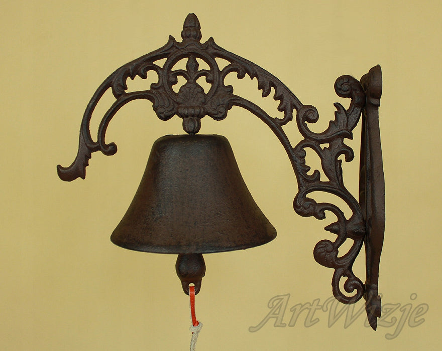 Cast iron openwork gonag bell on the gazebo facade Manufacturer ART Wizje