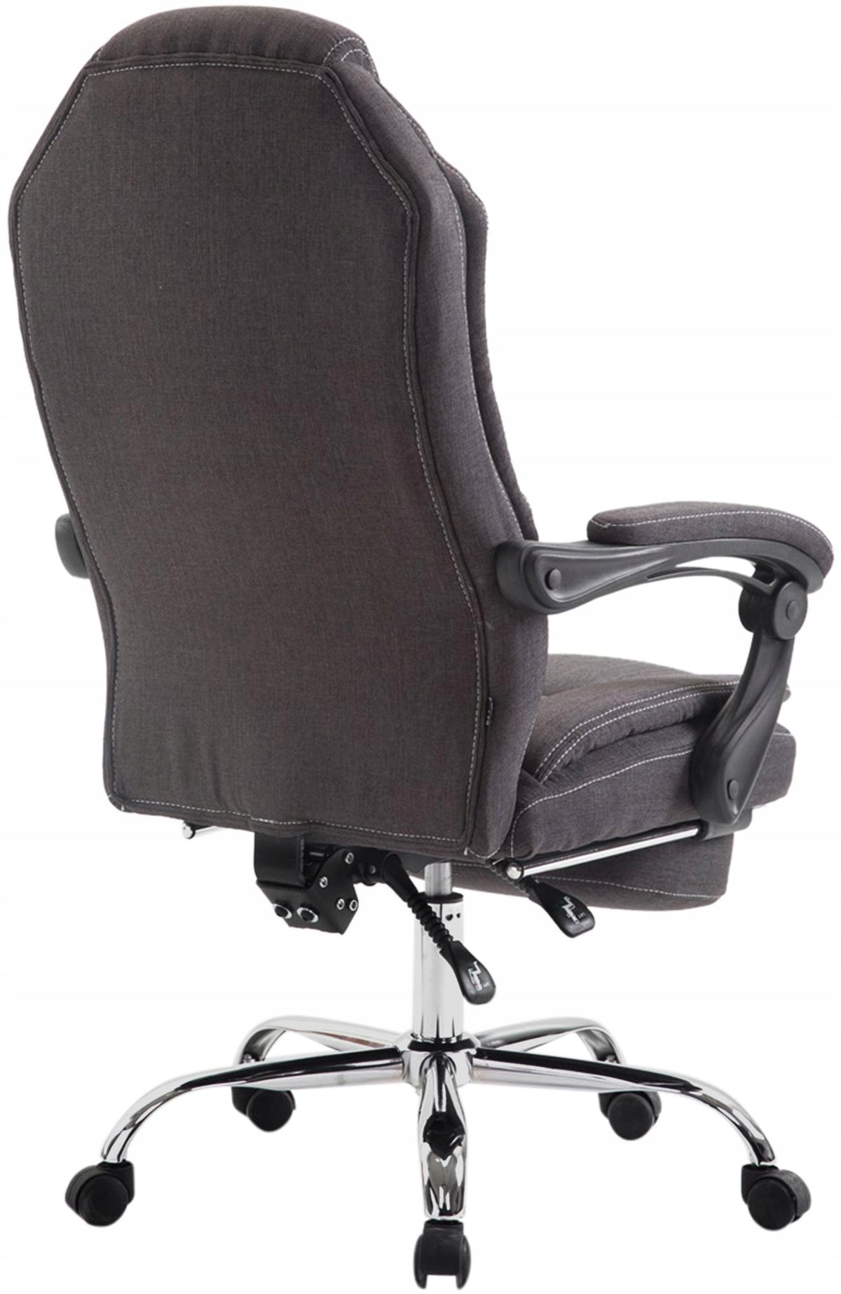 Castle Fabric Office Chair, Dark Grey Packaging status original