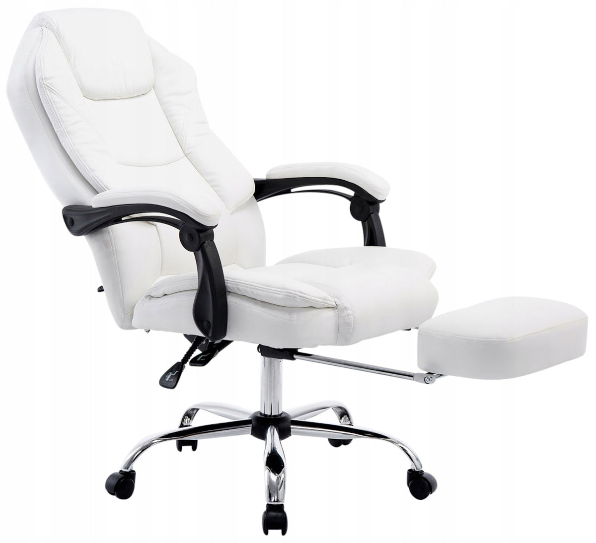 Castle Office Chair, White
